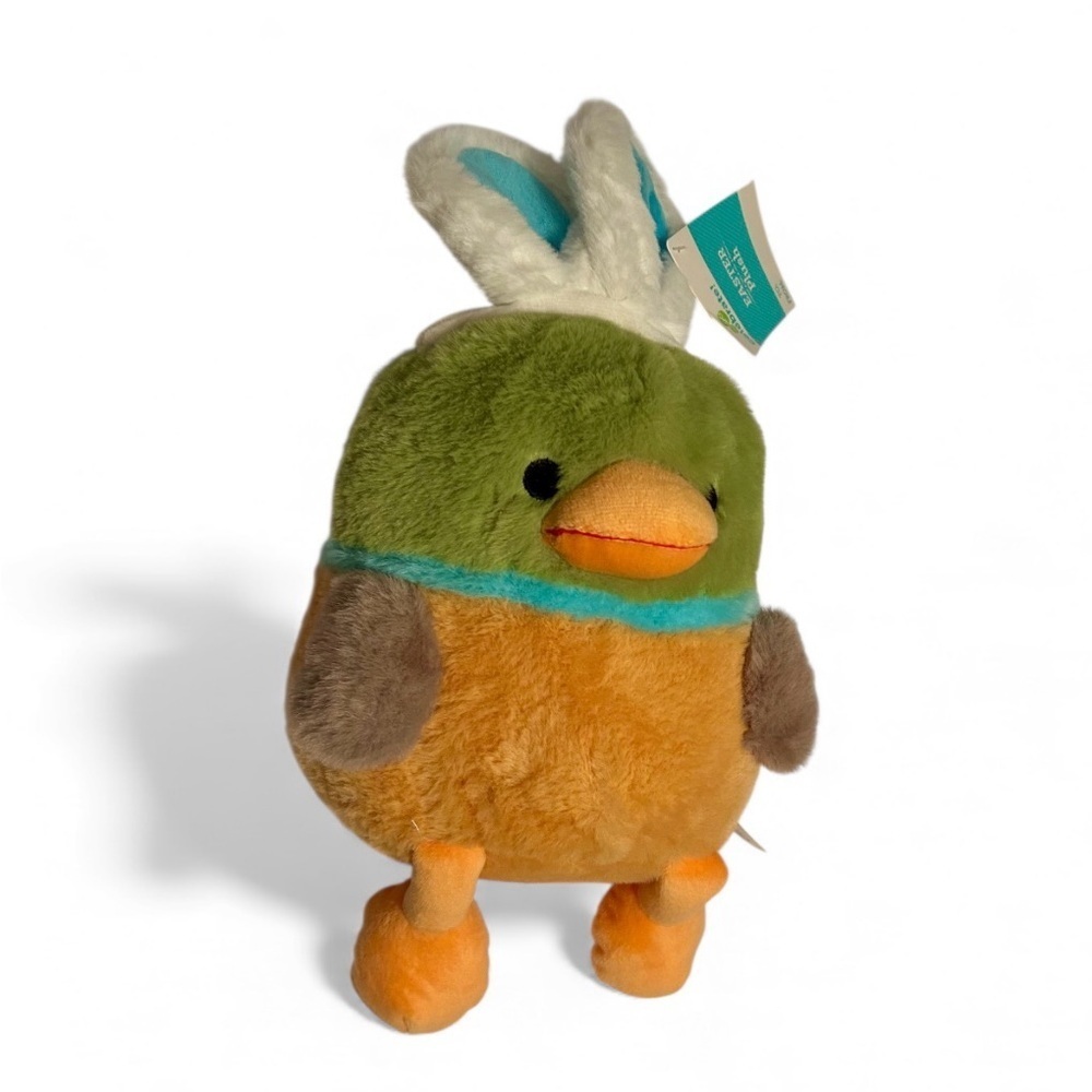 Easter Bird Plush | Bunny Ears | Spring Decor | Soft & Colorful | New with Tag - Picture 2 of 6